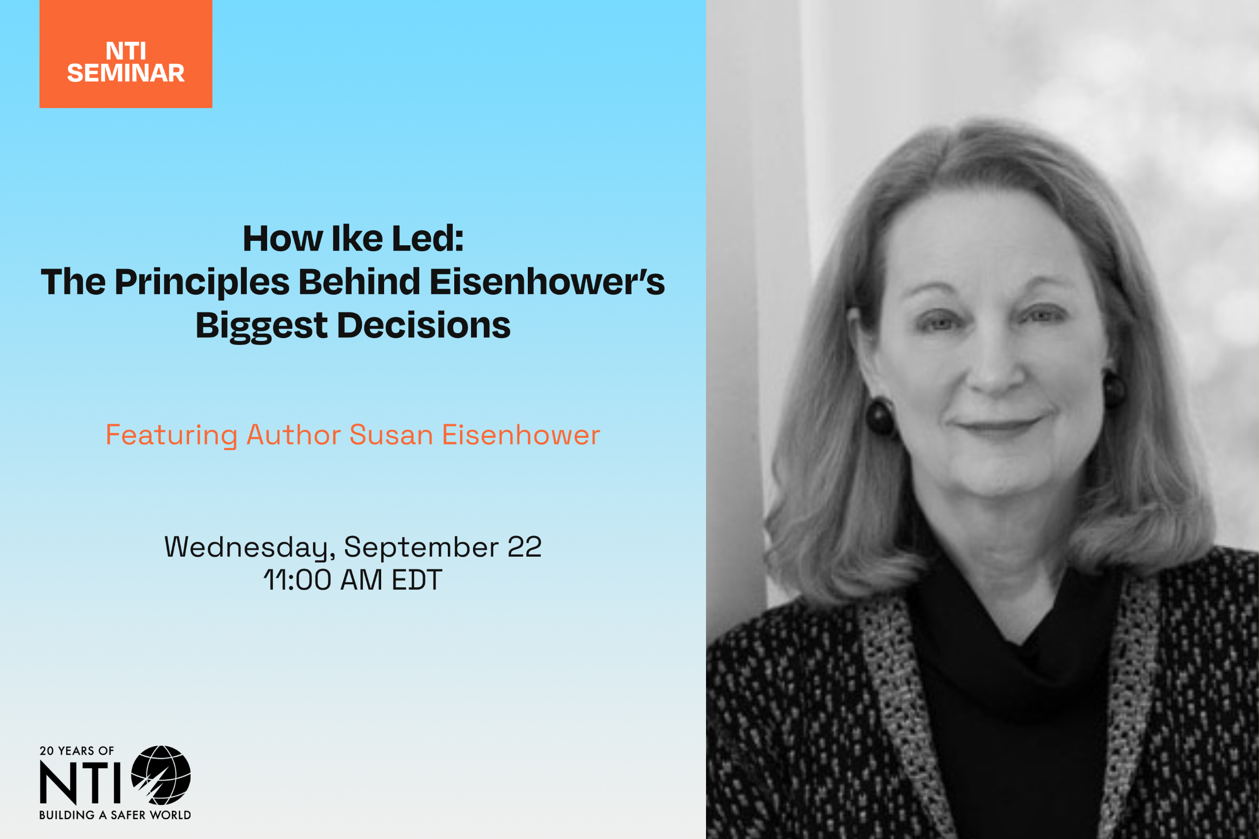 Susan Eisenhower On "How Ike Led: The Principles Behind Eisenhower’s ...